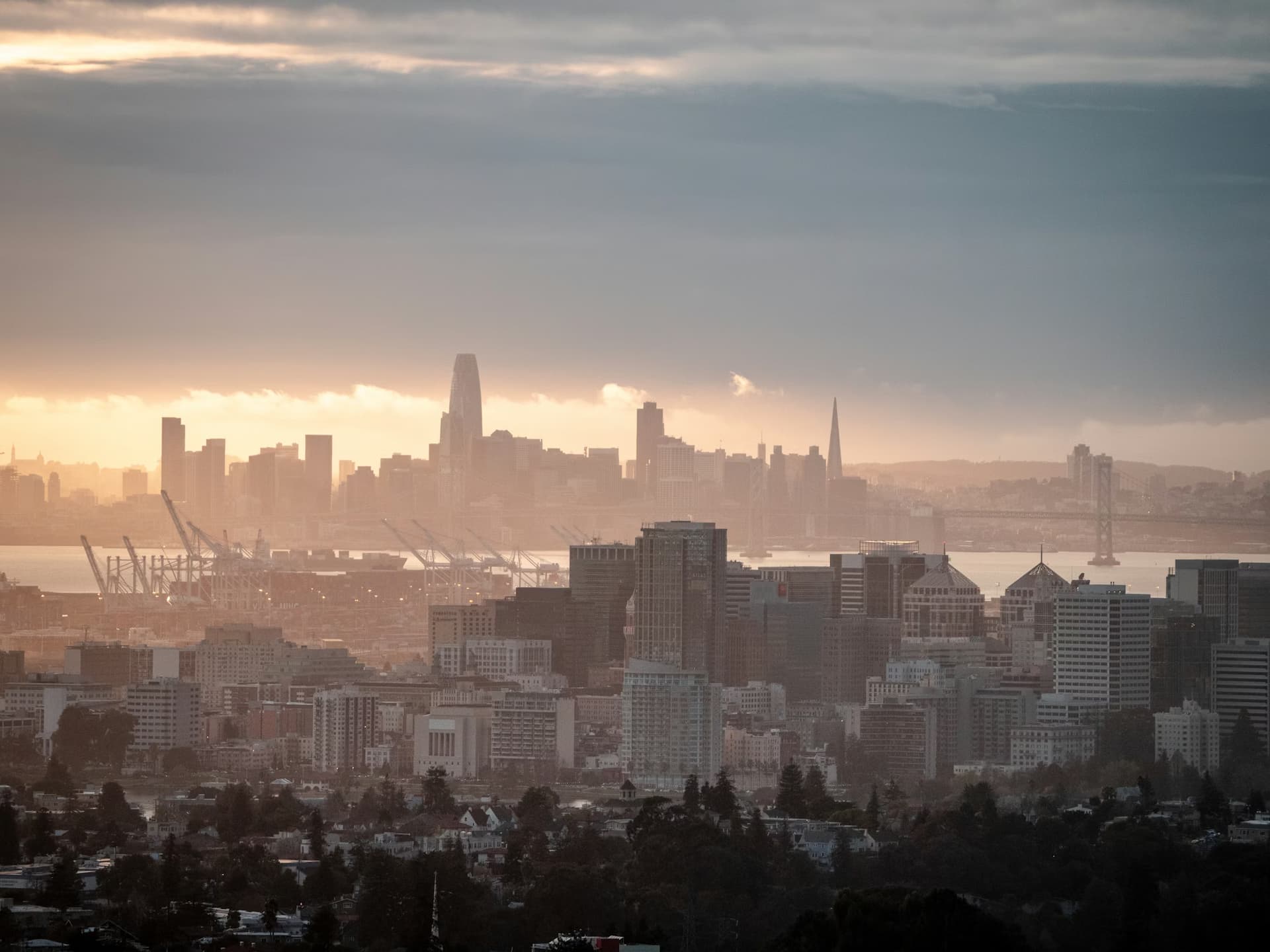 California cityscape